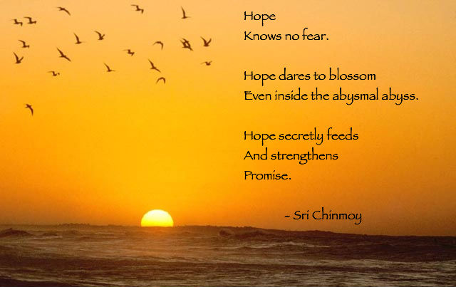 Poem what is hope What is